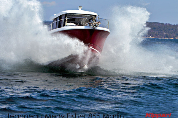 Monikäyttöisyyttä perämoottorilla: Jeanneau Merry Fisher 855 Marlin
