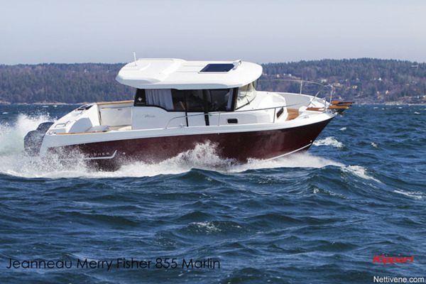 Monikäyttöisyyttä perämoottorilla: Jeanneau Merry Fisher 855 Marlin