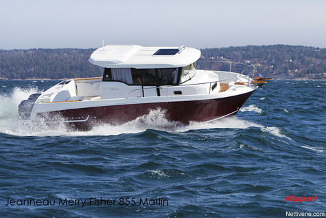 Monikäyttöisyyttä perämoottorilla: Jeanneau Merry Fisher 855 Marlin