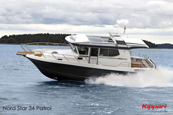 Arkiasun sisällä ylellisyyttä: Nord Star 34 Patrol