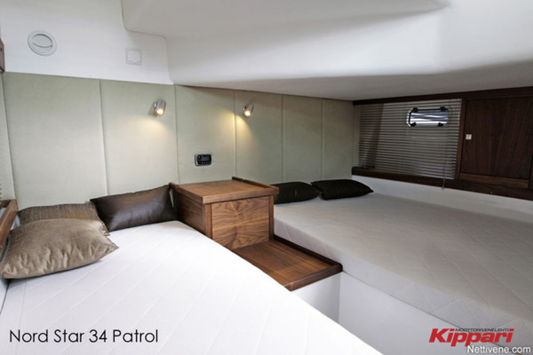 Arkiasun sisällä ylellisyyttä: Nord Star 34 Patrol