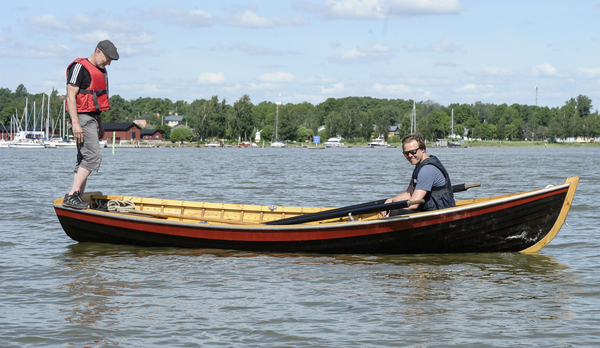 Mökkisoutuvene Erkki -perinteinen muskelivene Mökkisoutuvene Erkki -perinteinen muskelivene