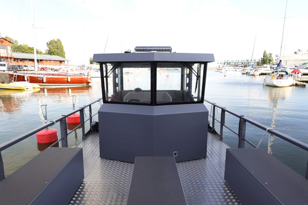 Max 78 Cabin - kovan kelin ja painavan lastin yhteysalus