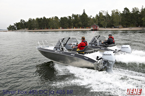 Turkkinsa vaihtaneet Silver Fox BR 485 ja DC 485